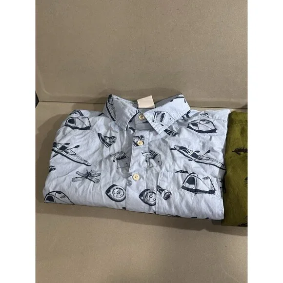 mens north face Button Short Sleeve Shirt Lot Of 2 Size S‎ - Picture 2 of 11